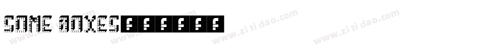 Some BOXES字体转换